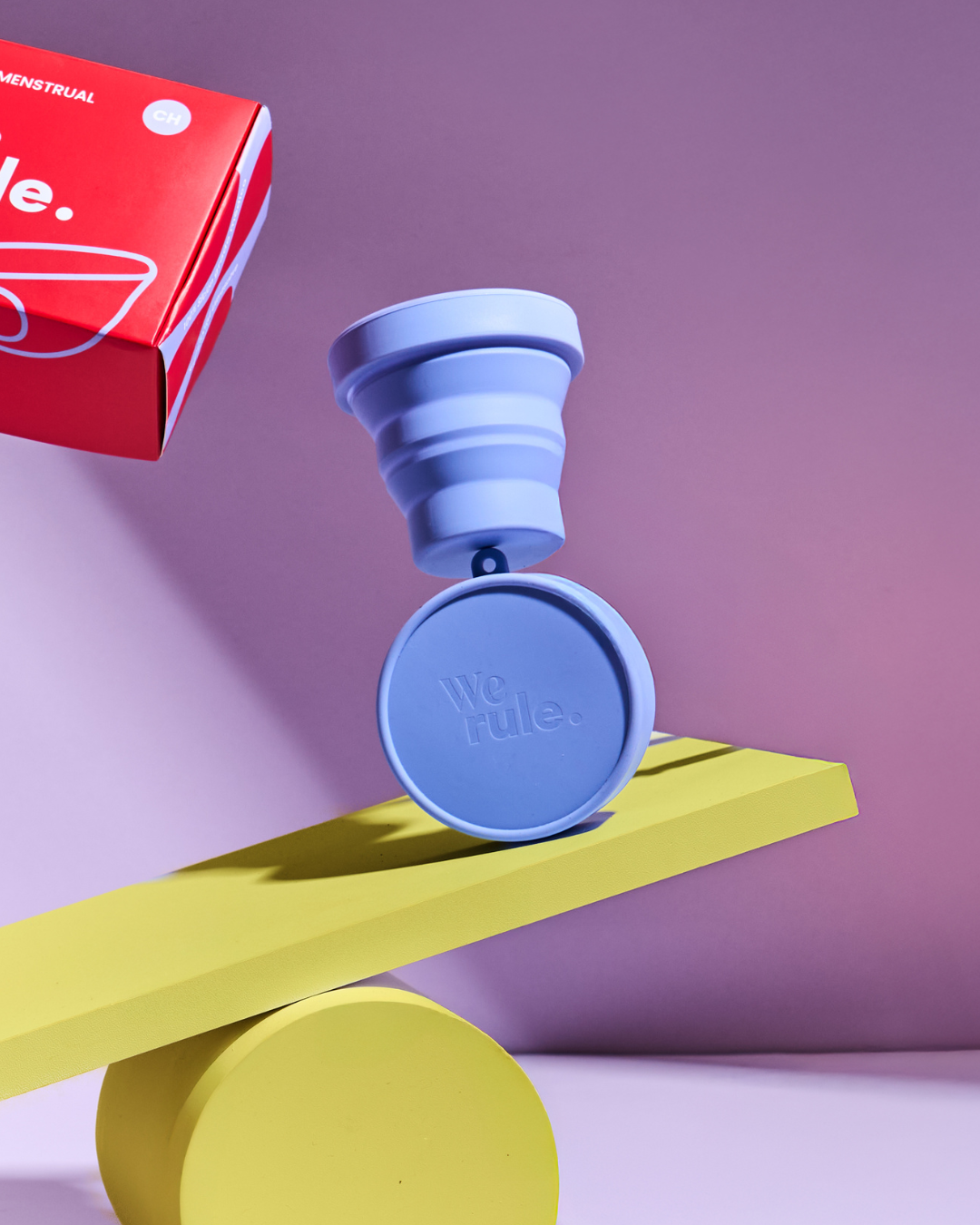 Disco Menstrual + Estuche + Shaker