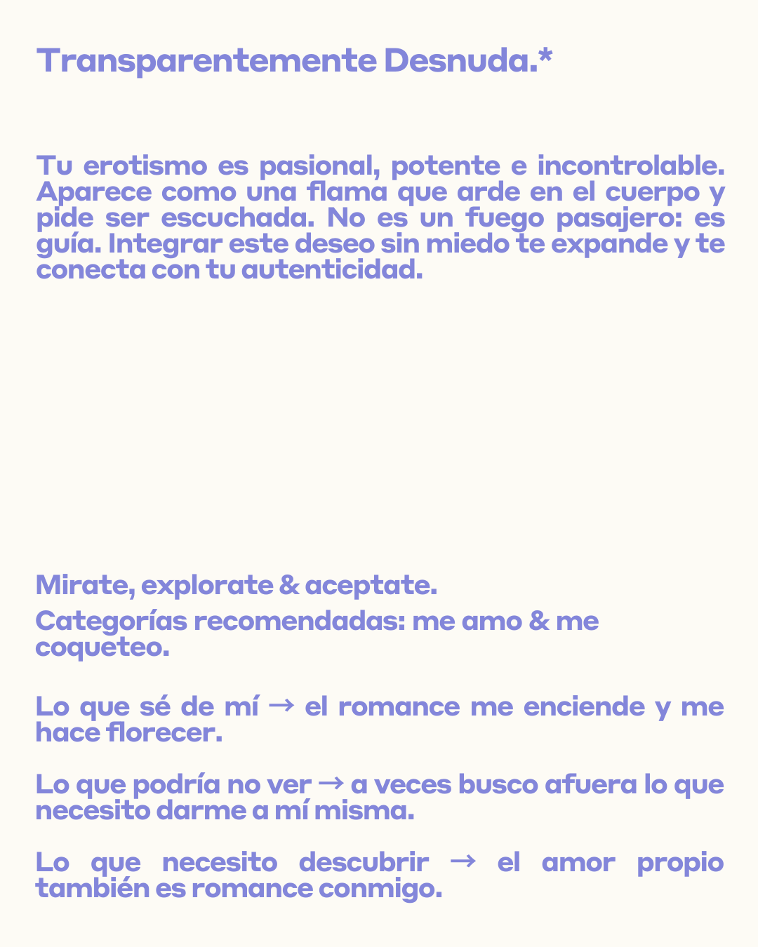 Kit Transparentemente Desnuda