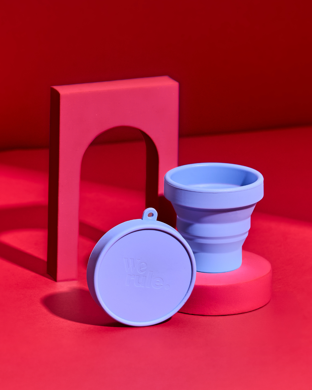 Disco Menstrual + Estuche + Shaker