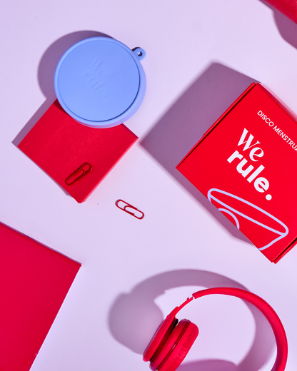 Disco Menstrual + Estuche + Shaker