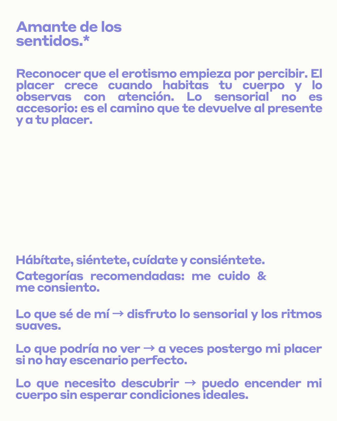 Kit  Amante de los Sentidos