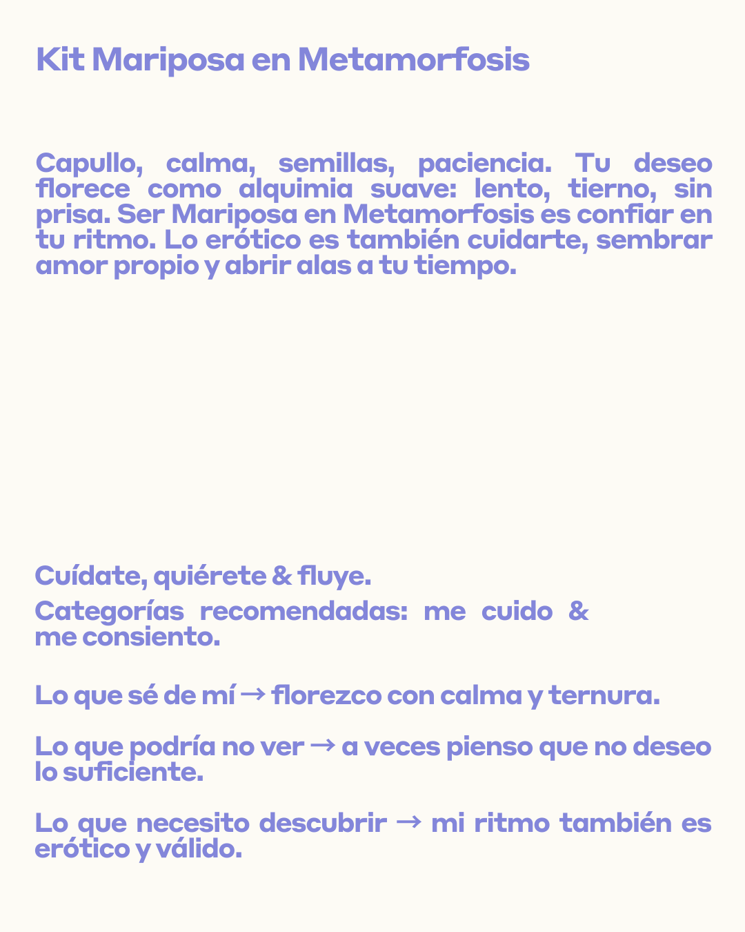 Kit Mariposa en Metamorfosis