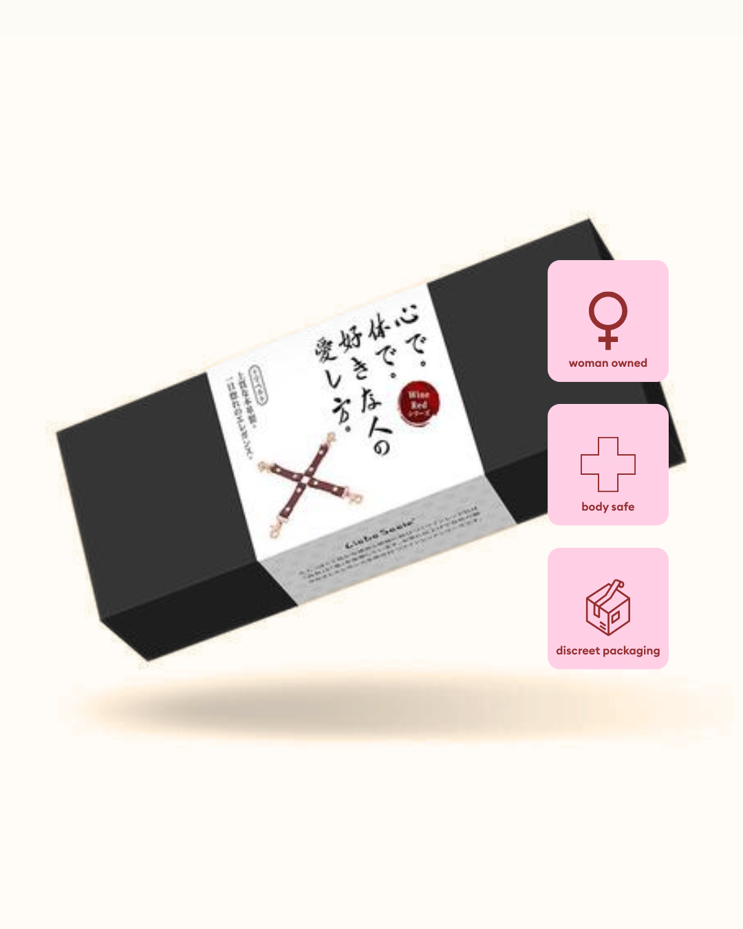 Arnés con Collar y Esposas Rojo