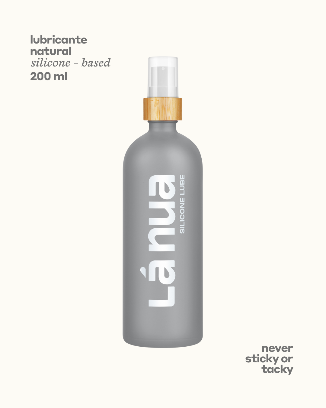 Lubricante de Silicón La Nua