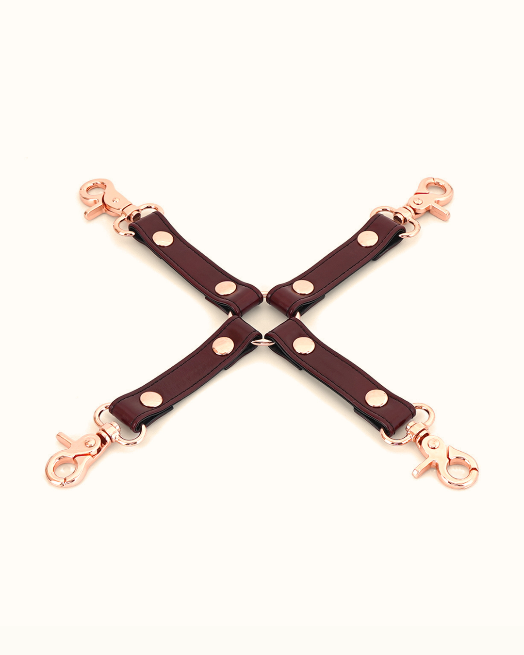 Arnés con Collar y Esposas Rojo