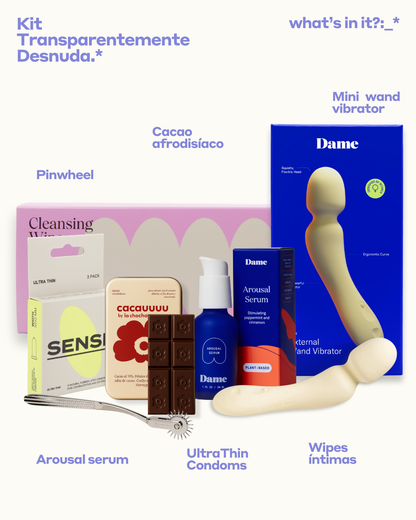 Kit  Transparentemente Desnuda