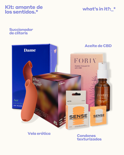 Kit  Amante de los Sentidos