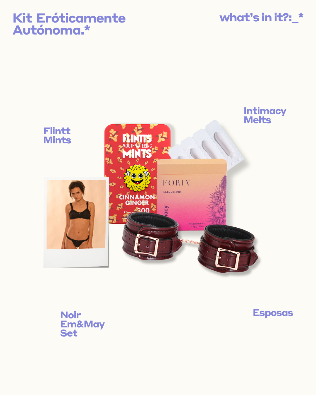 Kit  Eróticamente Autónoma