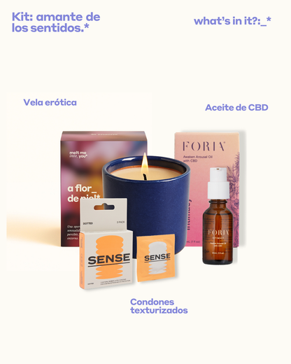 Kit  Amante de los Sentidos