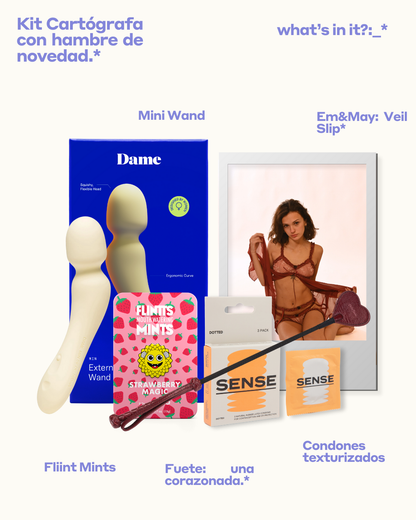 Kit Cartógrafa con Hambre de Novedad